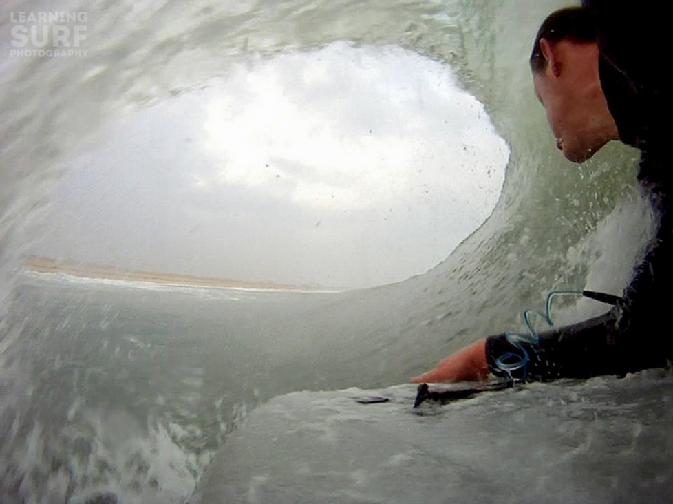 Another frame grab from GoPro video footage in Hossegor, you can see this wave in my Euro Road Trip video