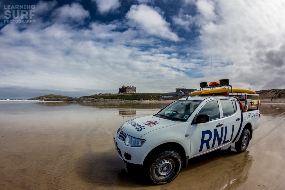 Fisheye establishing shot at Fistral beach, Newquay. ISO 100, 10mm, f5.6 1/1000