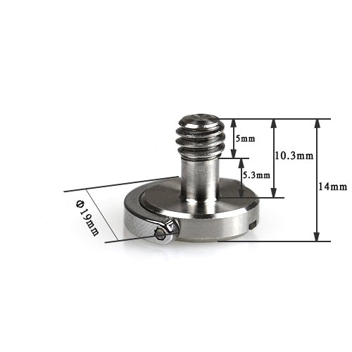 You need the longer screw in order to securely attach the PU-60 plate to the Aquatech base plate.