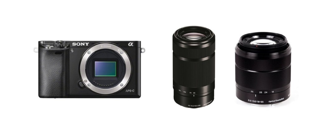 Sony a6000package on Amazon.com